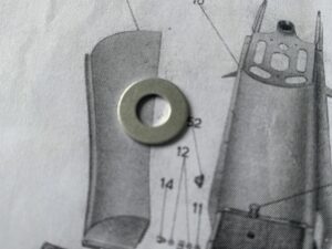 Alu Ring Verschalung Moto Guzzi Galletto